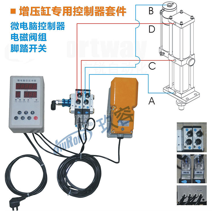 氣液壓力機微電腦控制器接線